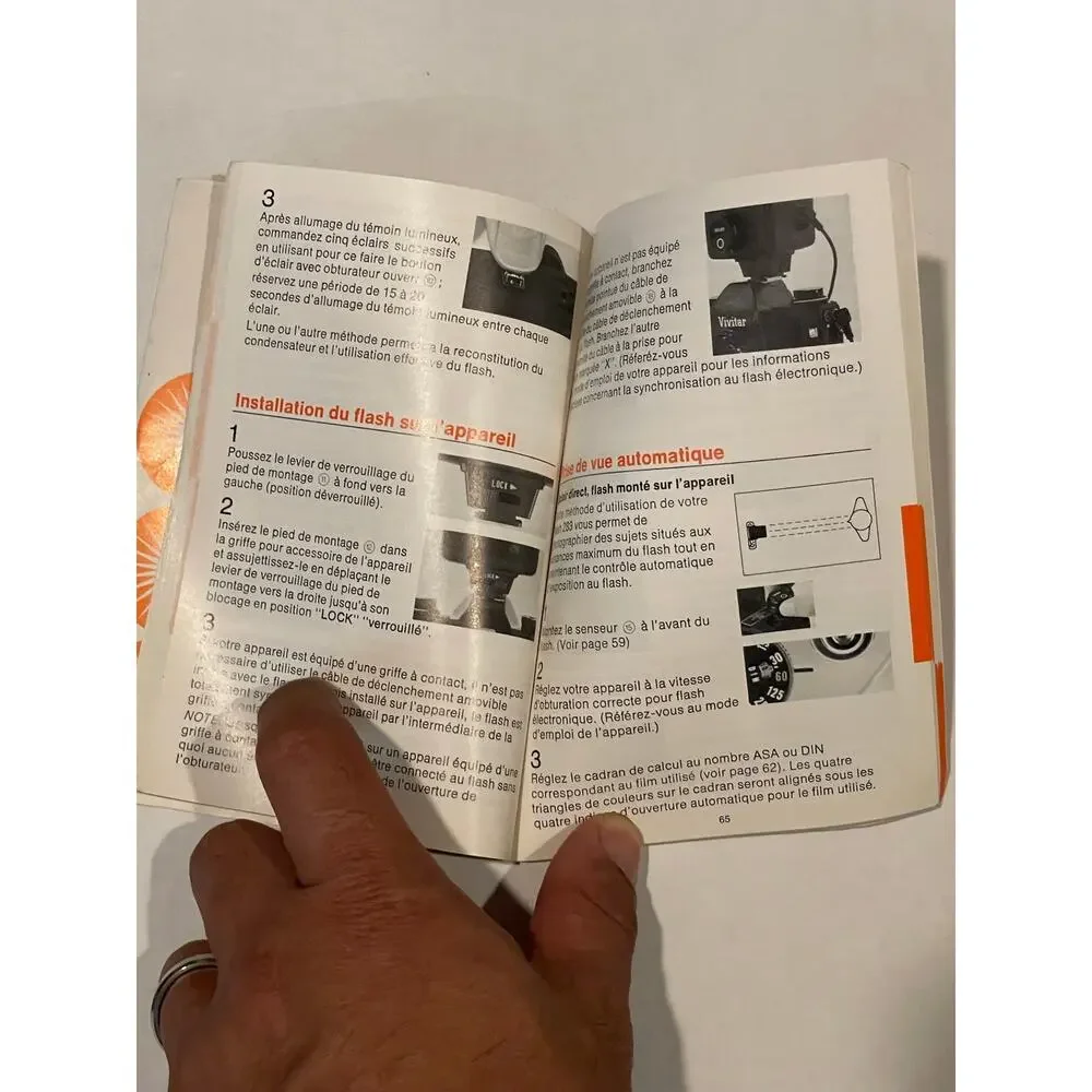 Vivitar Automatic Electronic Flash Model 283 Owner's Manual